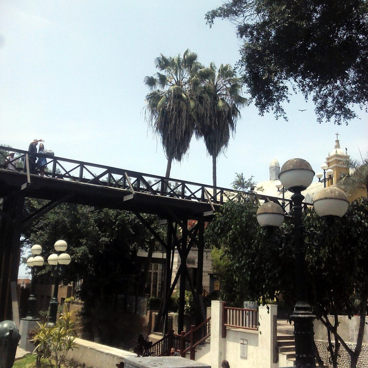 The Bridge of Sighs in Lima's bohemian Barranco district