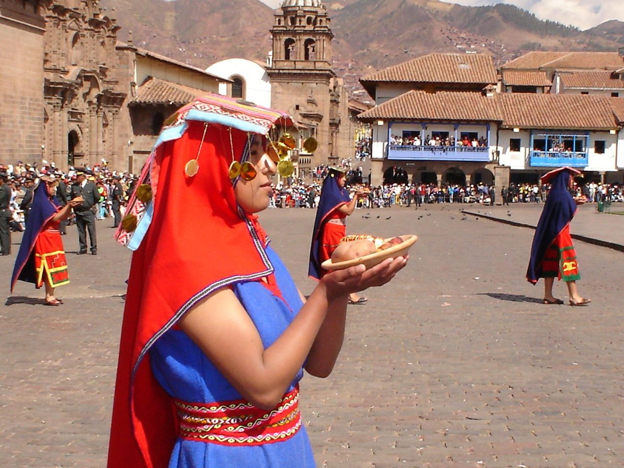The Inti Raymi sun festival in Cusco, held every June