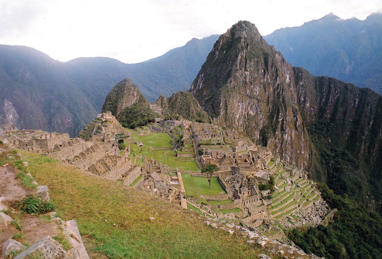 The royal estate of Machu Picchu, built for the emperor Pachacuti around 1450